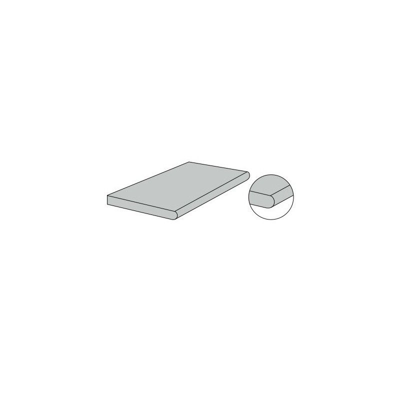 REVERSO GRIGIO BATTISCOPA TONDO 30X60,4 R11 - COEM 2RV63T2